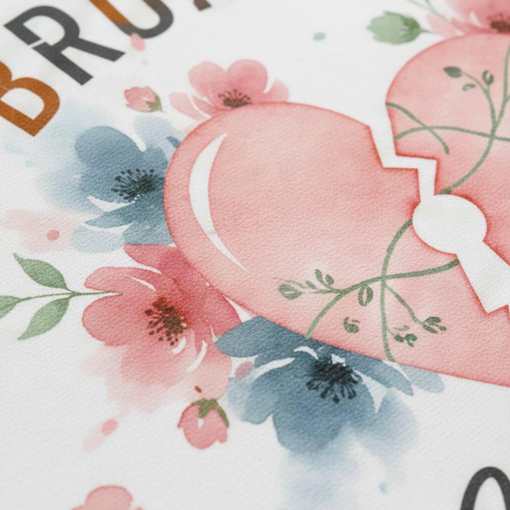 Floral elements texture