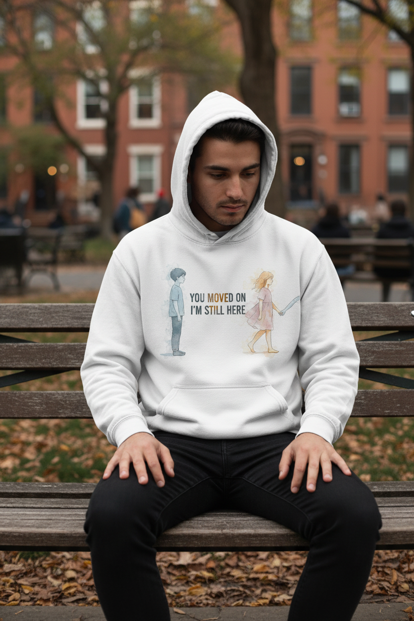 Man wearing hoodie