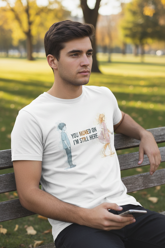 Man wearing t-shirt