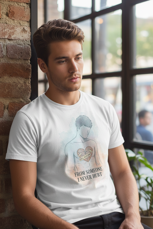 Man wearing t-shirt