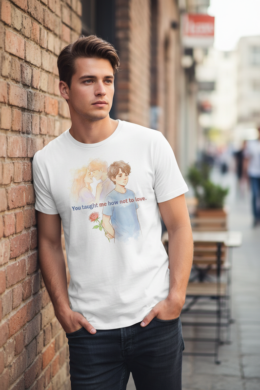 Man wearing t-shirt